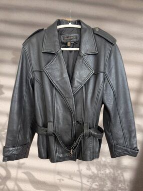 VTG OTELLO PELLE | Leather Structured Jacket
